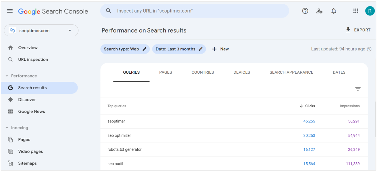 Google Search Console